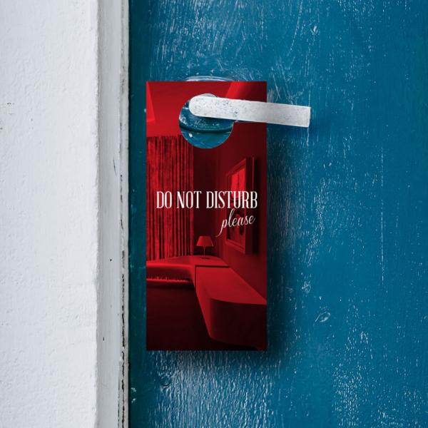 EXPERT 3UP door hanger, pre-perforated 190g/m2 - 145micron - MEDIA68 / E19DH3UP-A4-100 - MEDIA68 / E19DH3UP-A4-100